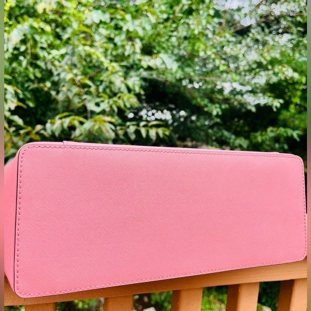 Michael Kors Jet Set East West Tote Primrose Pink Leather NWT - Picture 4 of 5